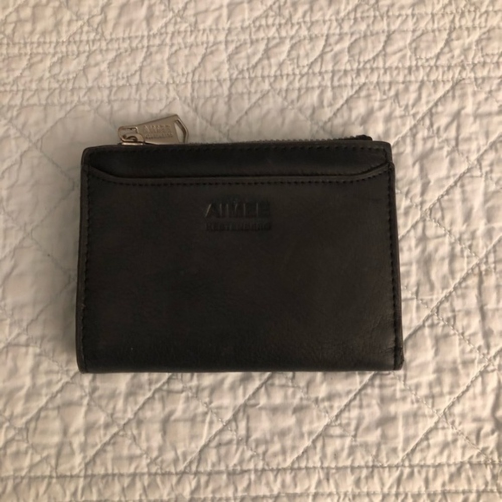Aimee Kestenberg Charcoal Leather Wallet